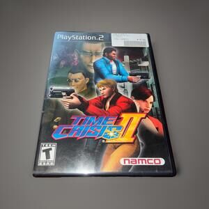 Time Crisis II Game Sony PlayStation 2, PS2, 2001 CIB